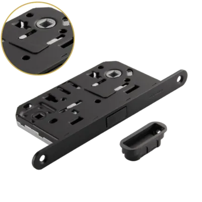 Купить Защелка черный Защелка магнитная ADDEN BAU WC-5096 MAG BLACK черный для межкомнатной двери в Находке