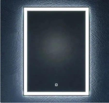 Купить Зеркало Норма 60*80 вертикальное (сенсорный выключатель) «Silver Mirrors»