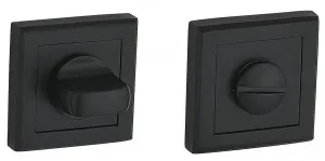 Купить Завертки сантехнические  черный Завертка сантех BUSSARE WC-30 BLACK квадрат для межкомнатной двери в Находке