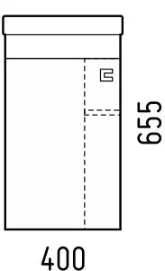 Купить Мебель для в/к Комо 40 (Корозо, Комо 40) подвесная COROZO в Находке