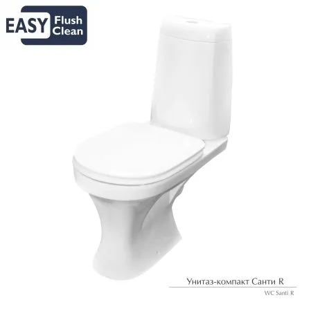 Купить Унитаз-компакт Санти R МЛ 2-режим, 00-003203 