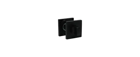 Купить Завертки сантехнические  черный Завертка сантех BUSSARE WC-40 BLACK  квадрат тонкий для межкомнатной двери в Находке