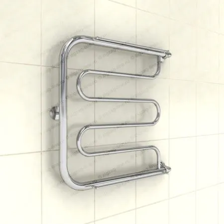 Полотенцесушитель Zigzag D 500*500 с полочкой в Находке