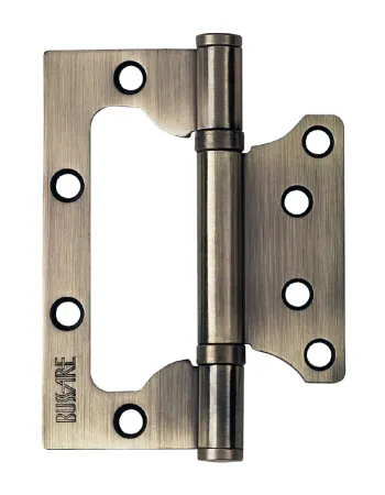 Купить Дверные петли  античная бронза Петля В020-U 100X75X2,5-2BB-1AB бронза античная бабочка для межкомнатной двери в Находке